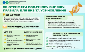 Як отримати податкову знижку: правила для ЕКЗ та усиновлення