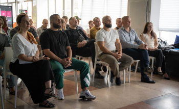 Зустріч із ветеранами-грантоотримувачами Полтавщини: про програми для розвитку власної справи та практичні аспекти оподаткування 