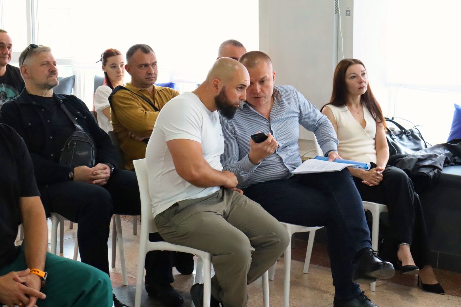Зустріч із ветеранами-грантоотримувачами Полтавщини: про програми для розвитку власної справи та практичні аспекти оподаткування . Фото № 1/0