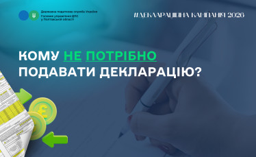 Кому не потрібно подавати декларацію? 